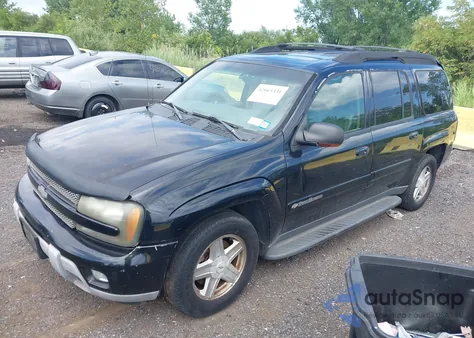 2003 Chevrolet Trailblazer Ext Lt из США, поврежденный, VIN 1GNET16S636129980